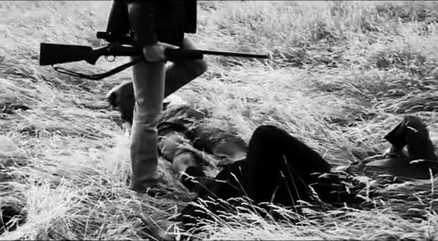 A tense confrontation in an open field in Safe House.